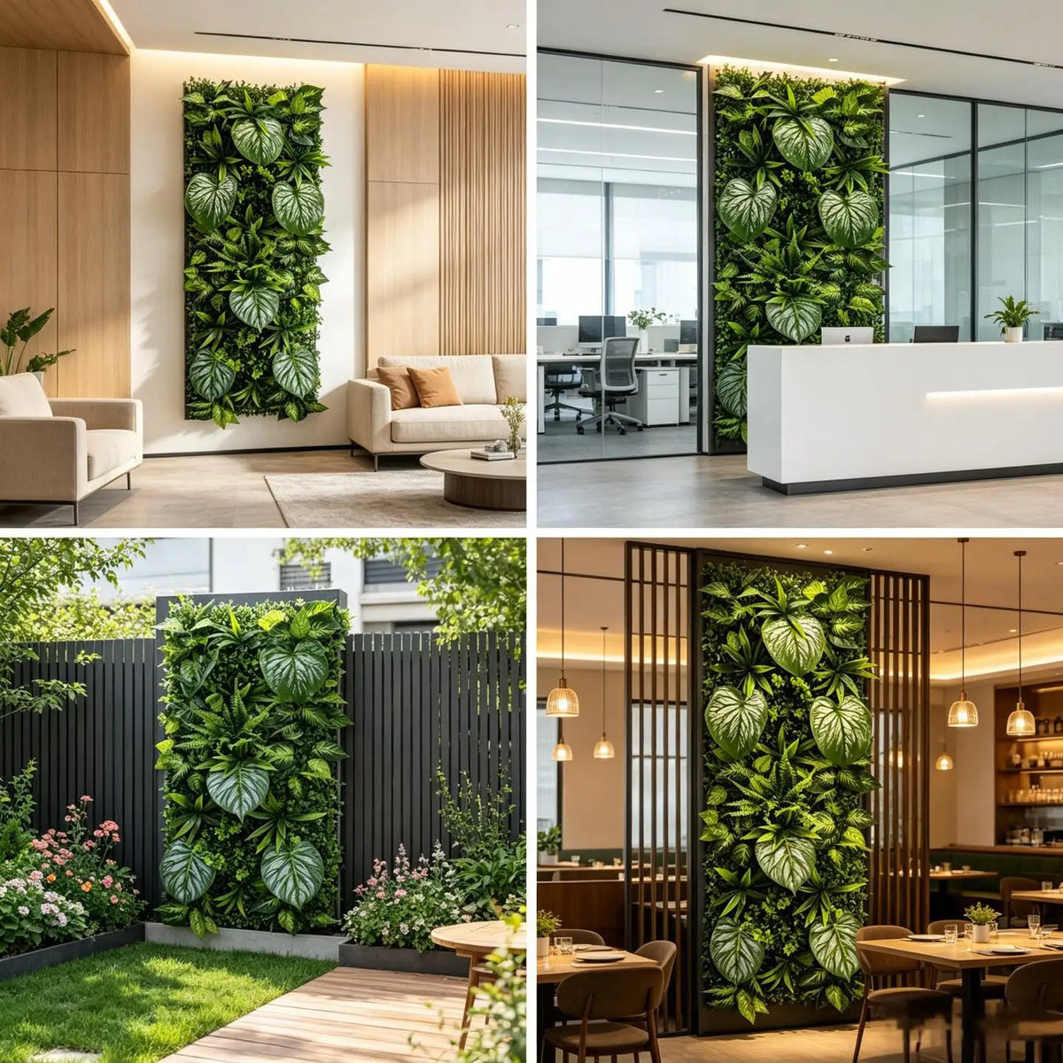 Mur Végétal Subtropical (40x120cm)