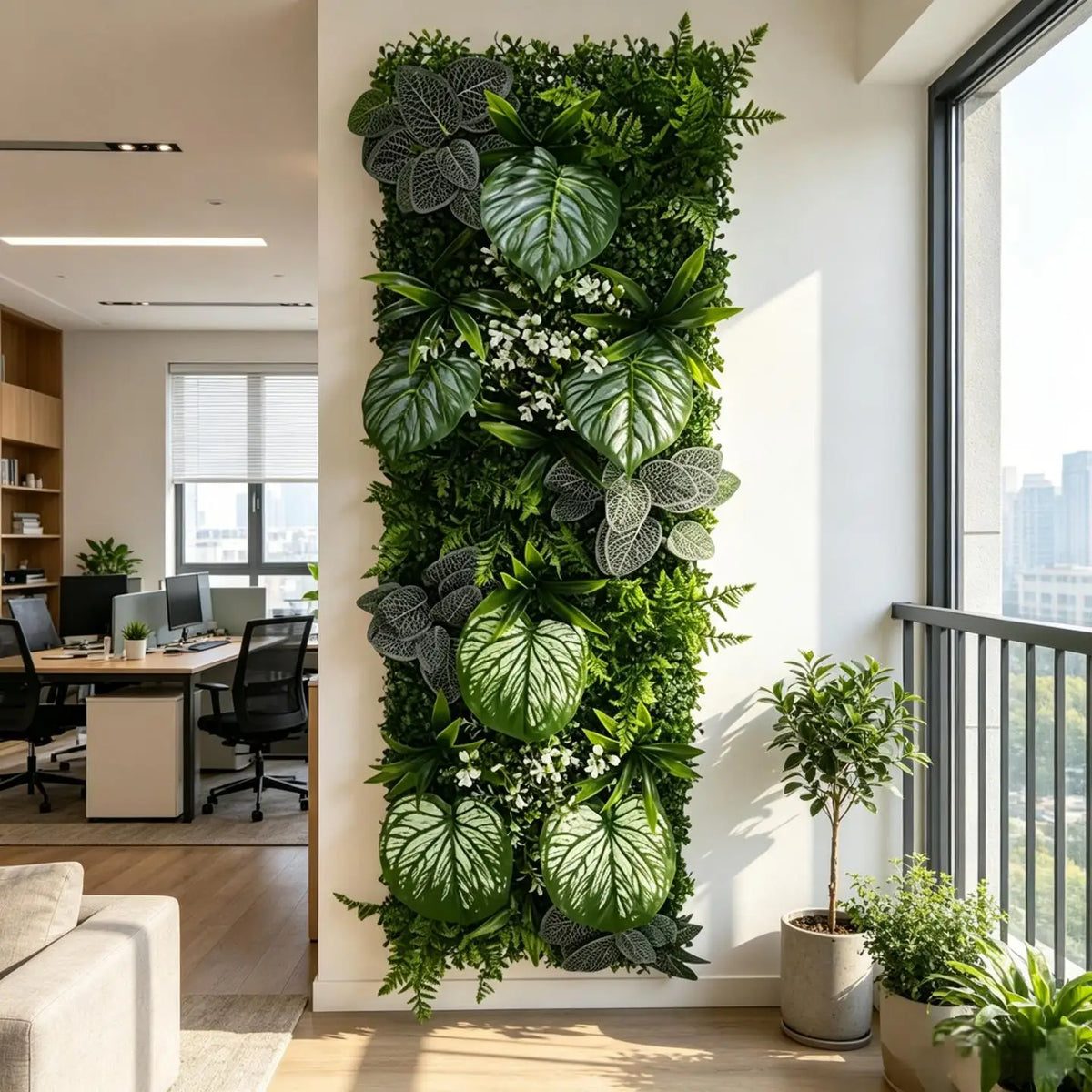 Mur Végétal Subtropical (40x120cm)