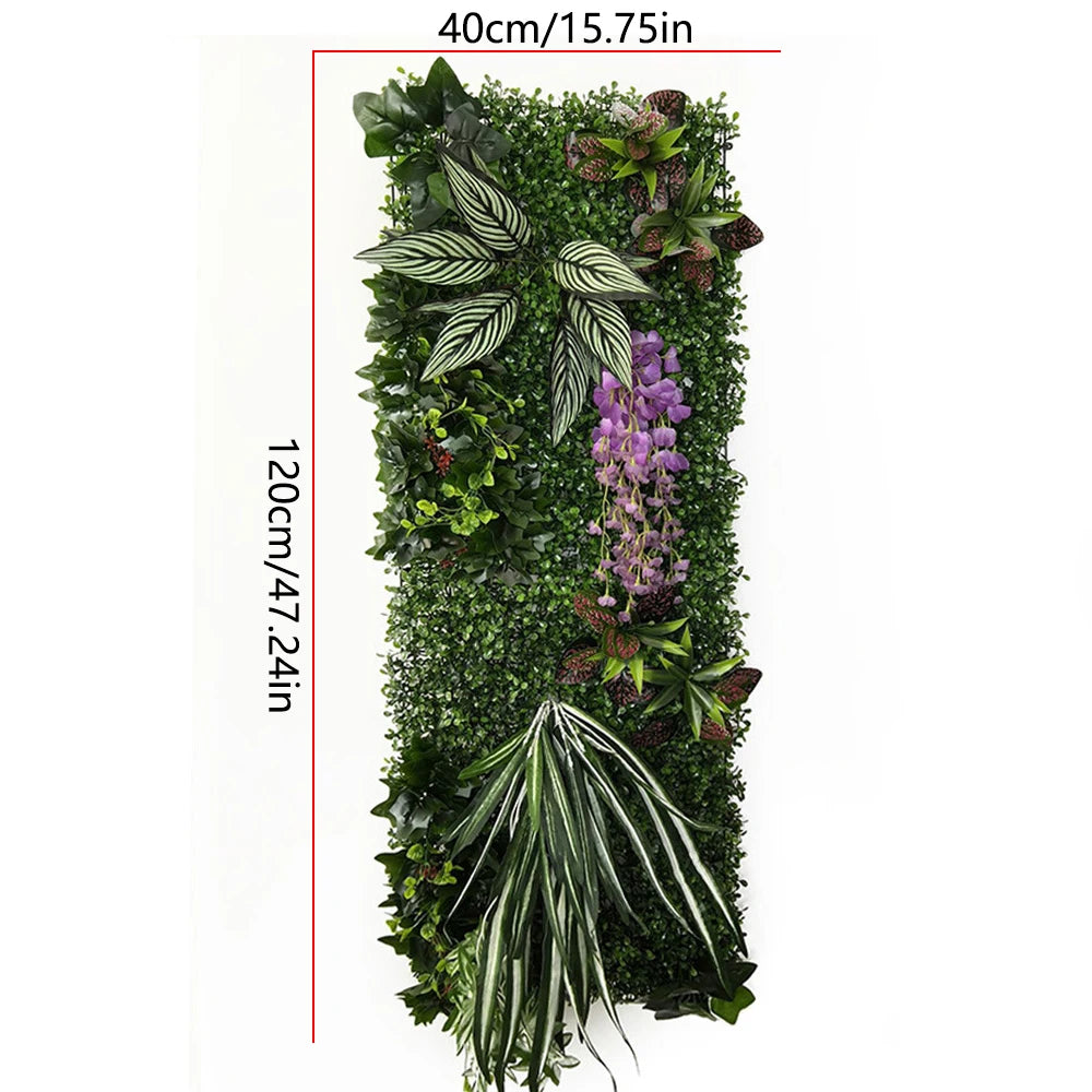 Mur Végétal Fleuri Moss (40x120cm)