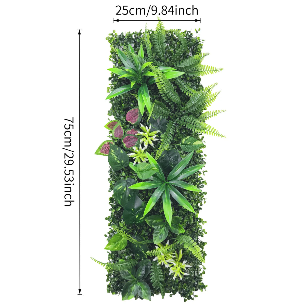 Mur Végétal Verdure (25x75cm)