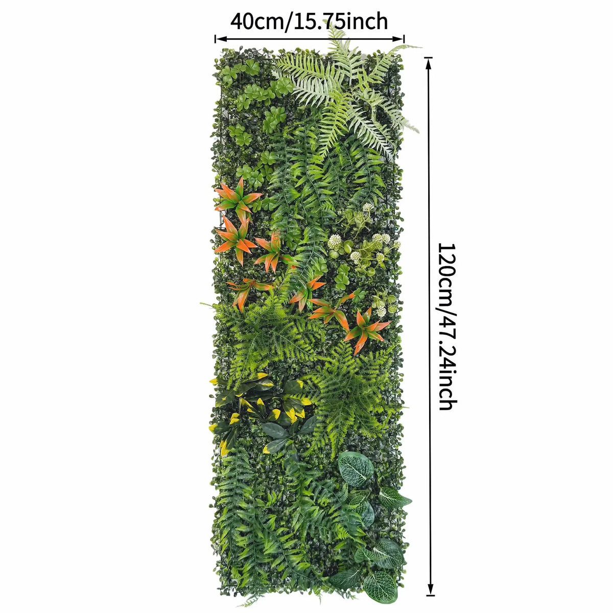 Mur Végétal Fleuri Hedge (40x120cm)