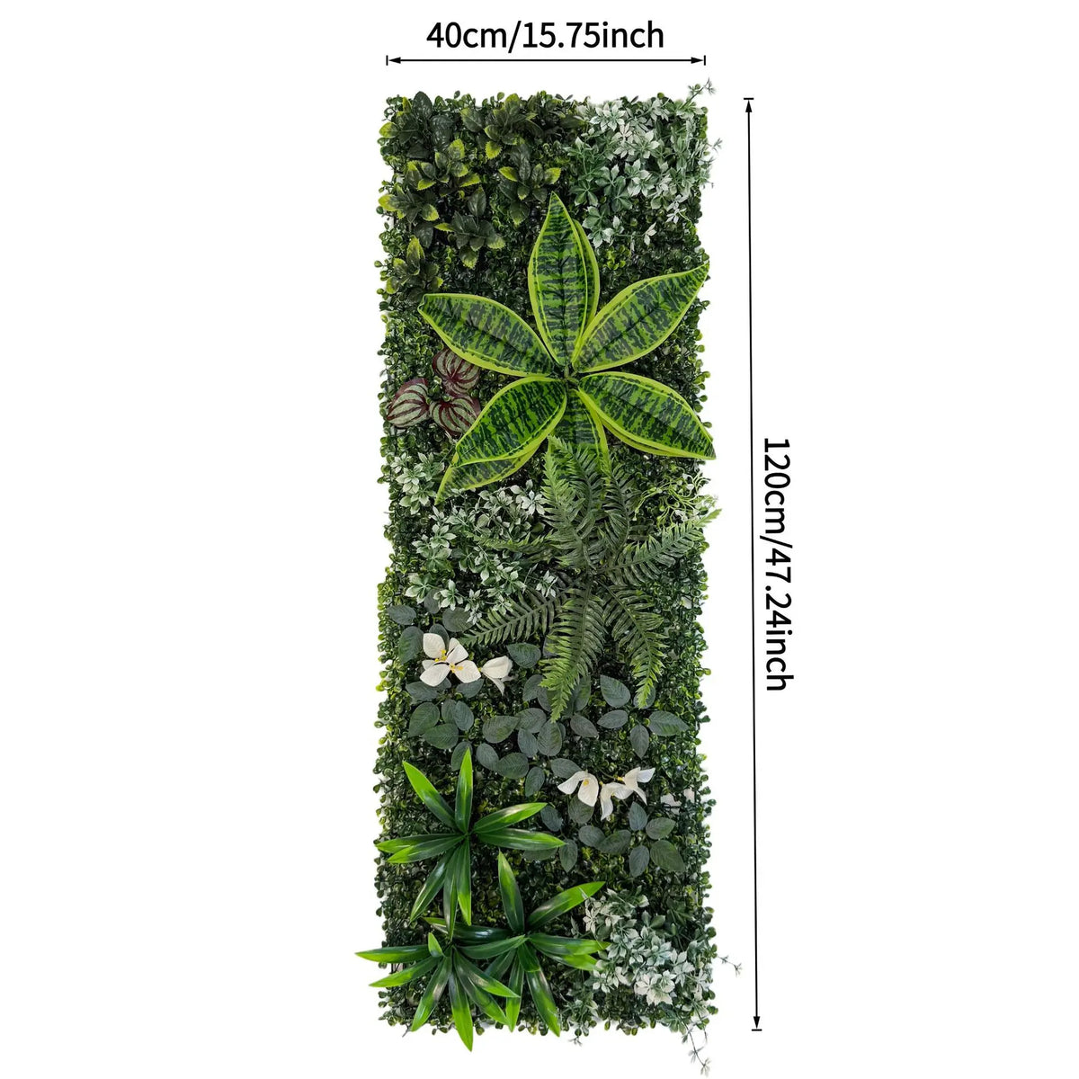 Mur Végétal Fleuri Hedge (40x120cm)