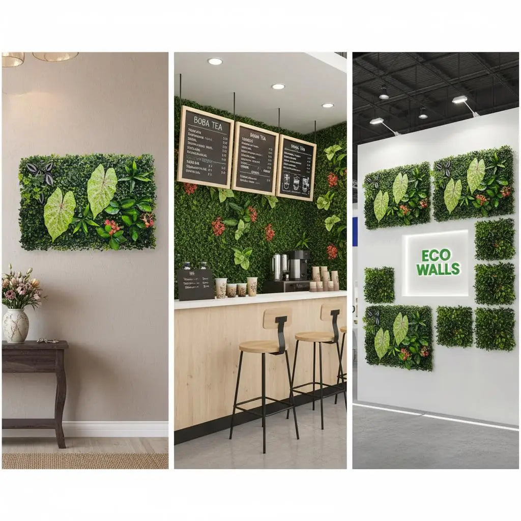 Mur Végétal Fleuri (40x60cm)