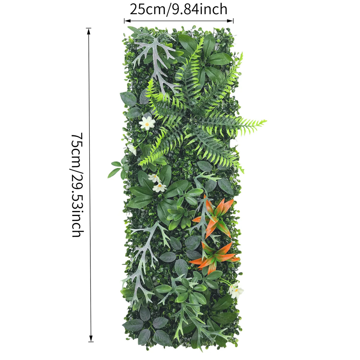 Mur Végétal Verdure (25x75cm)