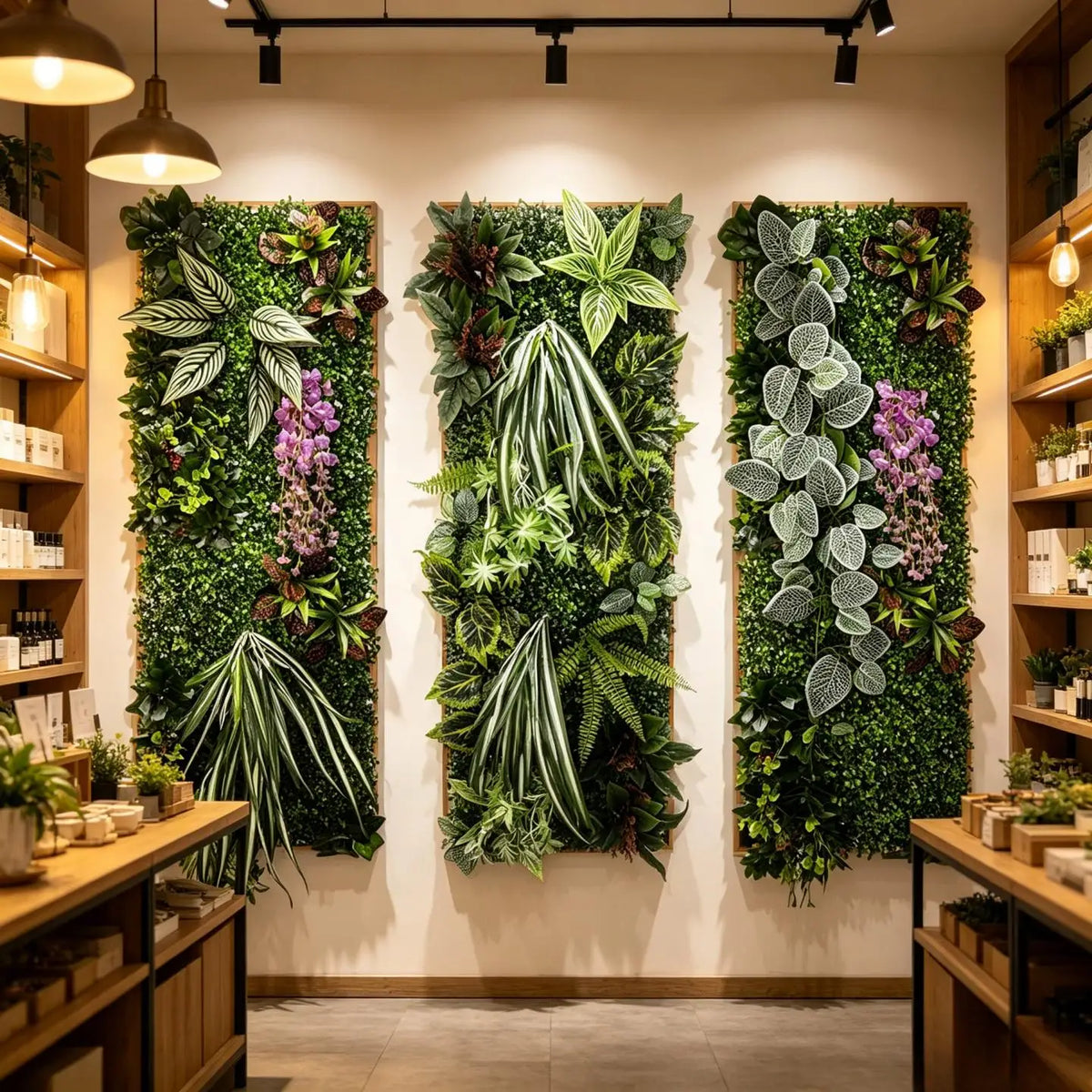 Mur Végétal Fleuri Moss (40x120cm)