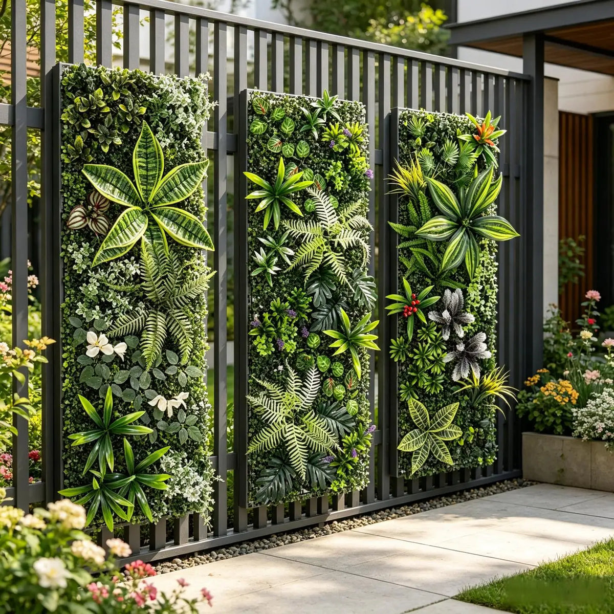 Mur Végétal Fleuri Hedge (40x120cm)