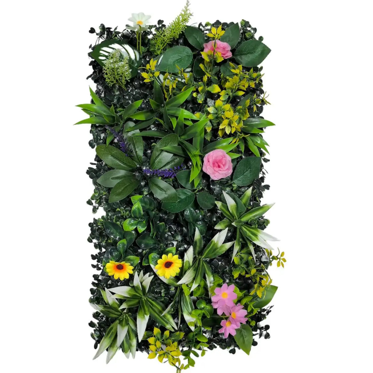 Mur Végétal Fleuri (25x50cm)