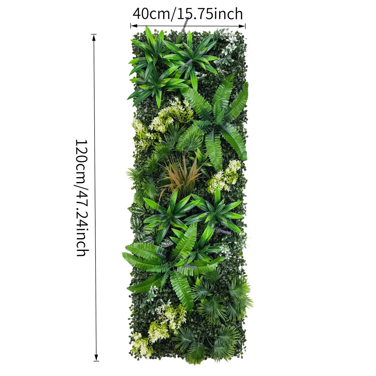Mur Végétal Fleuri Hedge (40x120cm)