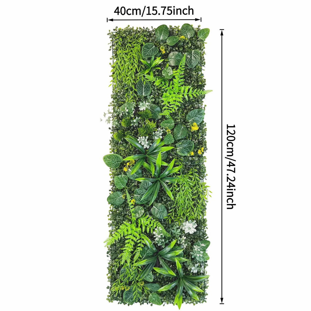 Mur Végétal Fleuri Hedge (40x120cm)