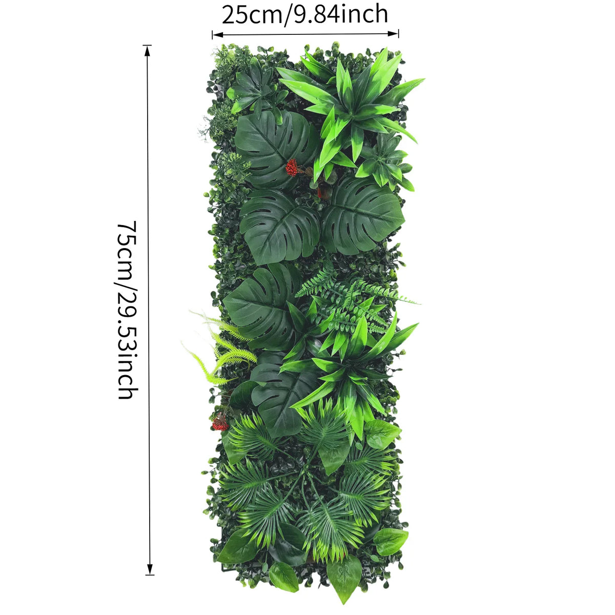 Mur Végétal Verdure (25x75cm)