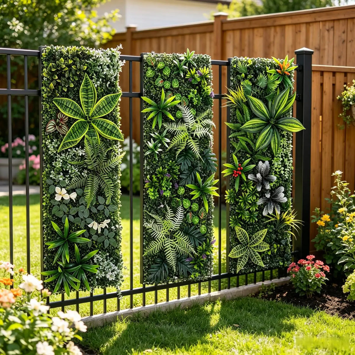 Mur Végétal Fleuri Hedge (40x120cm)