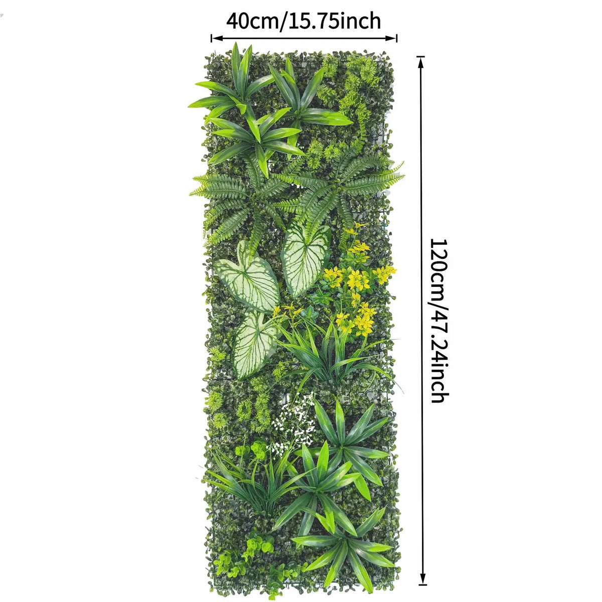 Mur Végétal Fleuri Hedge (40x120cm)