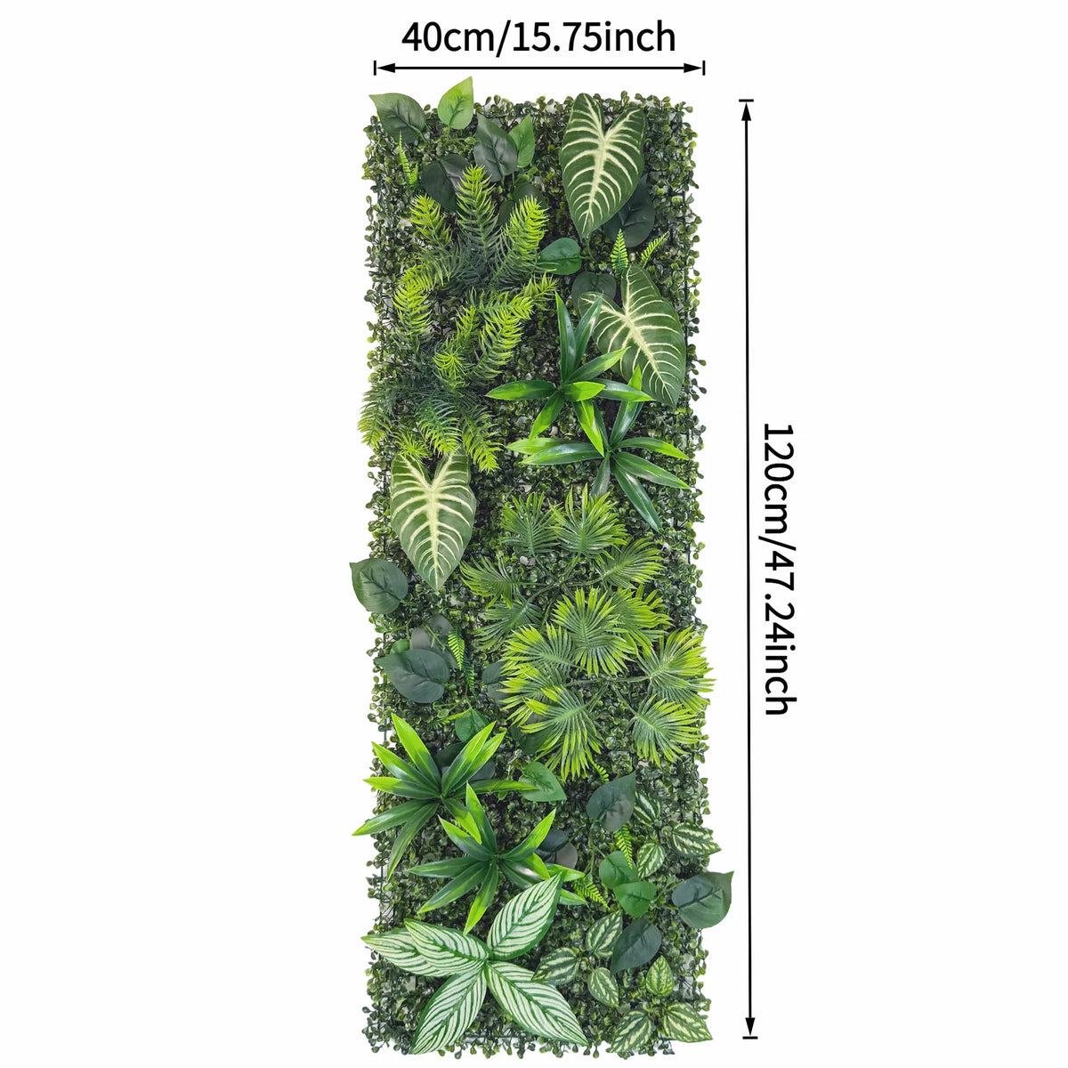 Mur Végétal Fleuri Hedge (40x120cm)