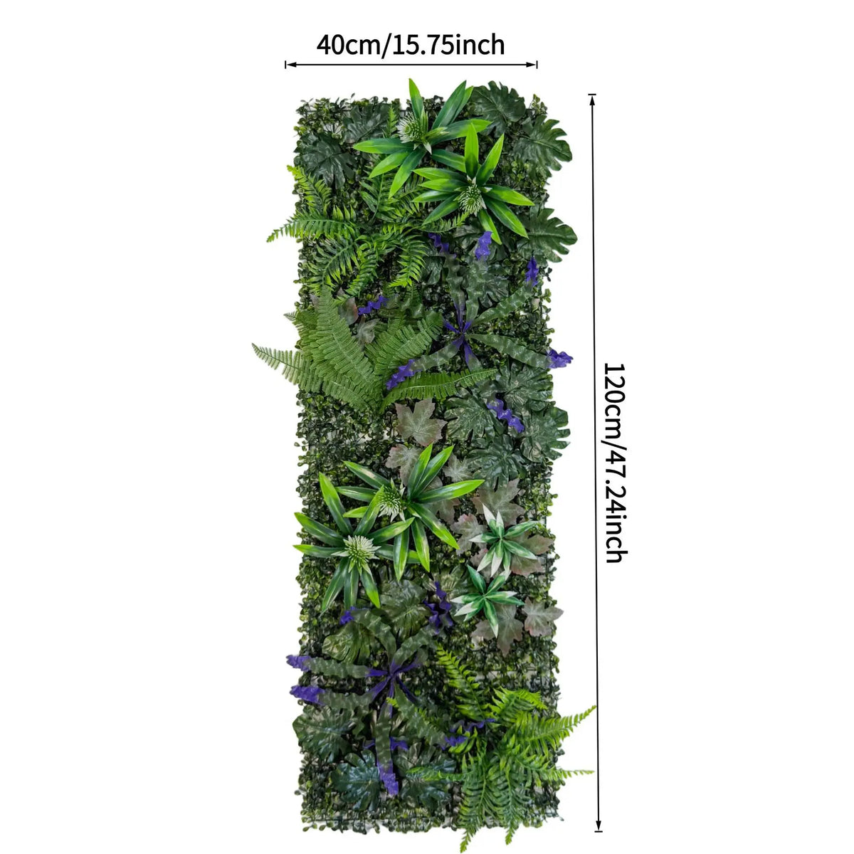 Mur Végétal Fleuri Hedge (40x120cm)