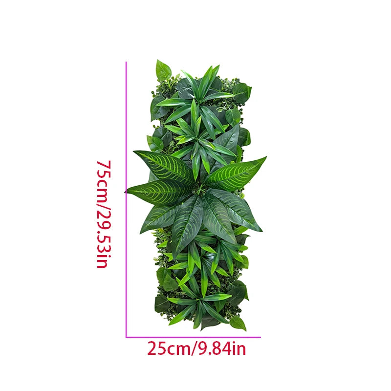 Mur Végétal Subtropical (25x75cm)