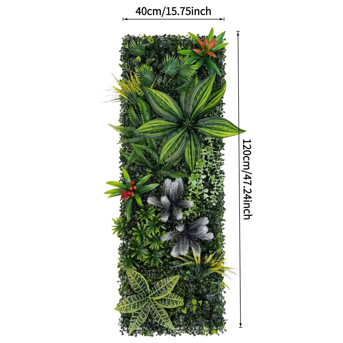 Mur Végétal Fleuri Hedge (40x120cm)