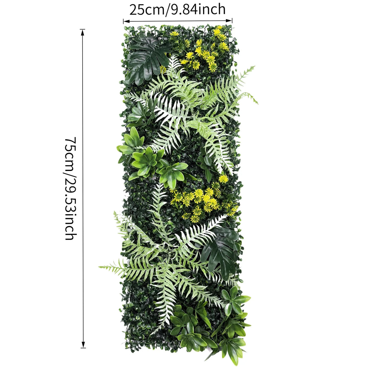 Mur Végétal Verdure (25x75cm)