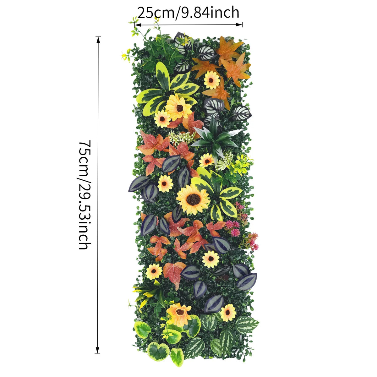 Mur Végétal Verdure (25x75cm)